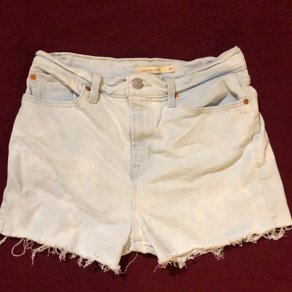 Levi’s high rise shorts
